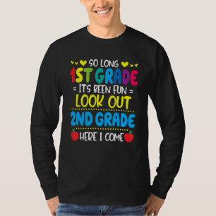 Hallo Zweite Klasse Lehrer Student Zurück zur Schu T-Shirt