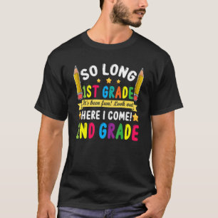 Hallo Zweite Klasse Lehrer Student Zurück zur Schu T-Shirt