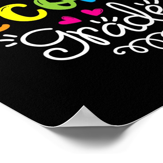 Hallo Zweite Klasse Spaß 2te Klasse zurück zur Sch Poster (Ecke)