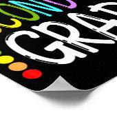 Hallo Zweite Klasse Team 2. Klasse zurück zur Schu Poster (Ecke)