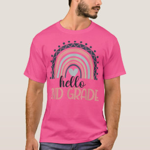 Hallo zweite Klasse zurück zur Schule 2. Klasse Ra T-Shirt