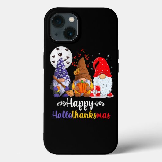 HalloDankeMas Gnomes Halloween Erntedank Chris Case-Mate iPhone Hülle (Rückseite)