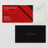 HalloTechnologie beruflich: Visitenkarte (Vorne/Hinten)