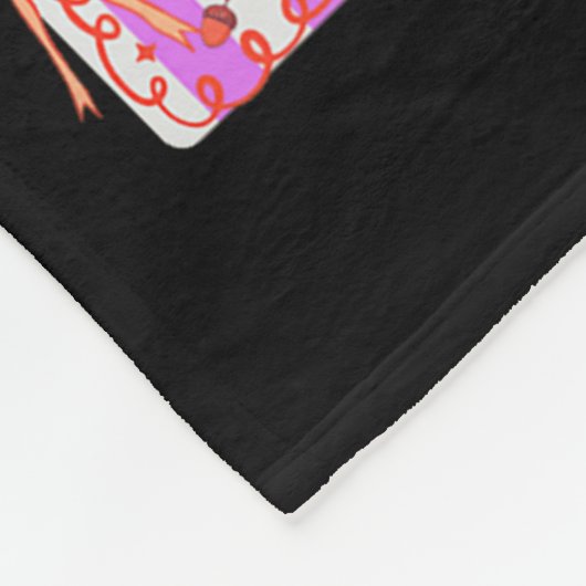 Hallothanksmas Coquette Bow Halloween Erntedank Fleecedecke (Ecke)