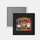 Hallothanksmas Dental Istant Funny Tooth Christmas Magnet (Vorderseite/Rückseite)