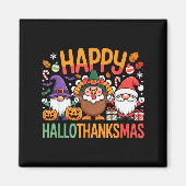 Hallothanksmas Dental Istant Funny Tooth Christmas Magnet (Vorne)