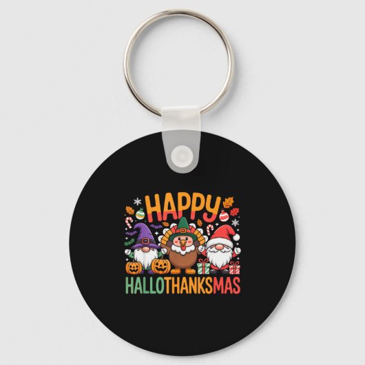 Hallothanksmas Dental Istant Funny Tooth Christmas Schlüsselanhänger (Vorderseite)