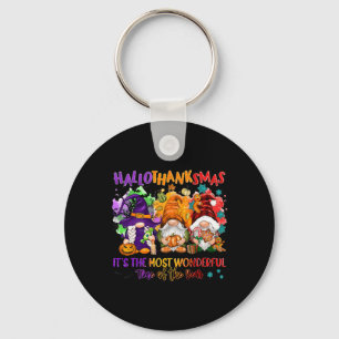 Hallothanksmas Es ist die wunderbarste Zeit der Schlüsselanhänger