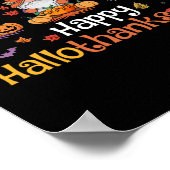 Hallothanksmas Gnomes Halloween Erntedank Chris Poster (Ecke)