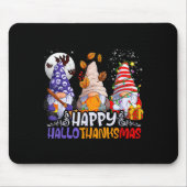 Hallothanksmas Gnomes Halloween Thanksgiving Chris Mousepad (Vorne)