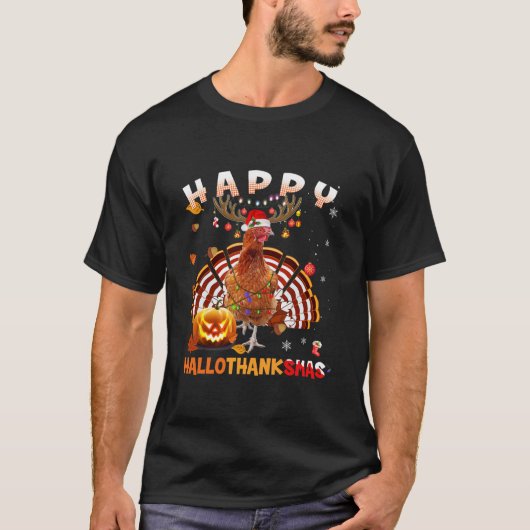 Hallothanksmas Halloween T-Shirt (Vorderseite)