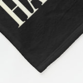 Hallothanksmas Highland Cow Halloween Thanksgiving Fleecedecke (Ecke)