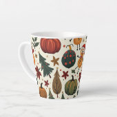 Hallothanksmas kleine Latte-Tasse Milchtasse (Linke Ecke)