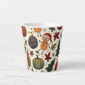 Hallothanksmas kleine Latte-Tasse Milchtasse (Vorderseite)