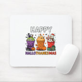 Hallothanksmas Lustiges Halloween-Erntedankfest Ch Mousepad (Mit Mouse)