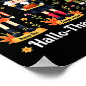 Hallothanksmas Nutcracker Squad Weihnachtsfeiertag Poster (Ecke)