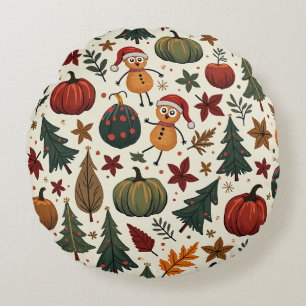 hallothanksmas rundes Polster