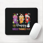 Hallothanksmas Schokolade Juice Drinks Weihnachtsf Mousepad (Mit Mouse)