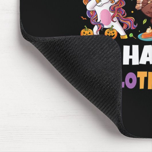 Hallothanksmas Shirt Kids Women Men Halloween Chri Mousepad (Ecke)