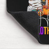 Hallothanksmas Siamese Cat Halloween Erntedank Mousepad (Ecke)