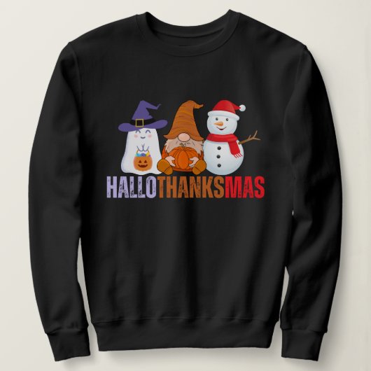 Hallothanksmas Sweatshirt (Design vorne)
