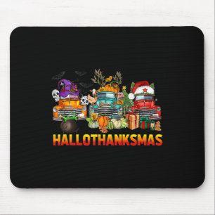 Hallothanksmas Trucks Halloween-Erntedank Chris Mousepad