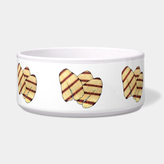 Halloumi-Zyprer Haloumi Käsefutter Napf (Vorderseite)