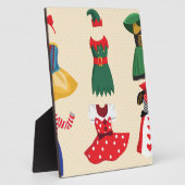 hallousische Kostüme Fotoplatte (Seite)