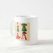 hallousische Kostüme Kaffeetasse (Vorderseite Links)
