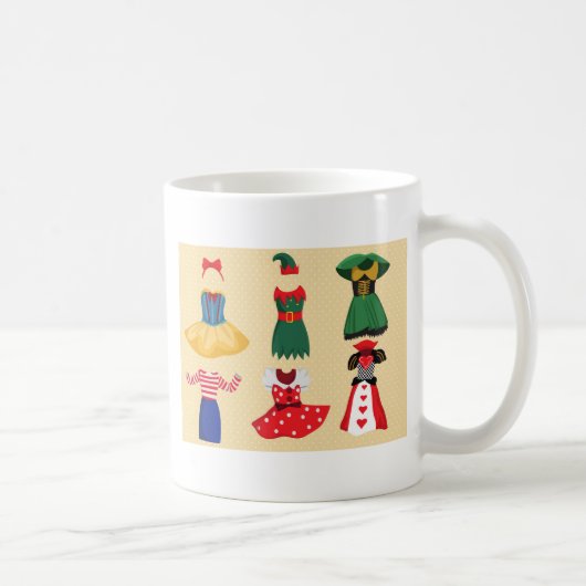 hallousische Kostüme Kaffeetasse (Rechts)