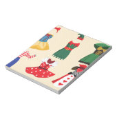 hallousische Kostüme Notizblock (Rotiert)