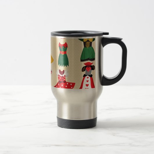 hallousische Kostüme Reisebecher (Rechts)