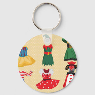 hallousische Kostüme Schlüsselanhänger