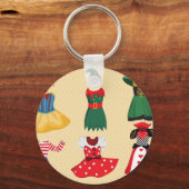 hallousische Kostüme Schlüsselanhänger (Vorderseite)