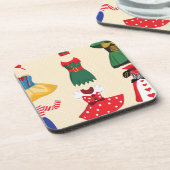 hallousische Kostüme Untersetzer (Linke Seite)