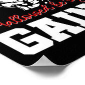 Hallow be dir Jesus Workout Poster (Ecke)