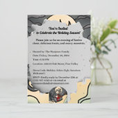 Hallow Rustic Holiday Club Einladung (Stehend Vorderseite)