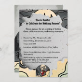 Hallow Rustic Holiday Club Einladung (Vorne/Hinten)