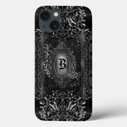 Hallow Shade viktorianischer Goth Case-Mate iPhone Hülle (Rückseite)