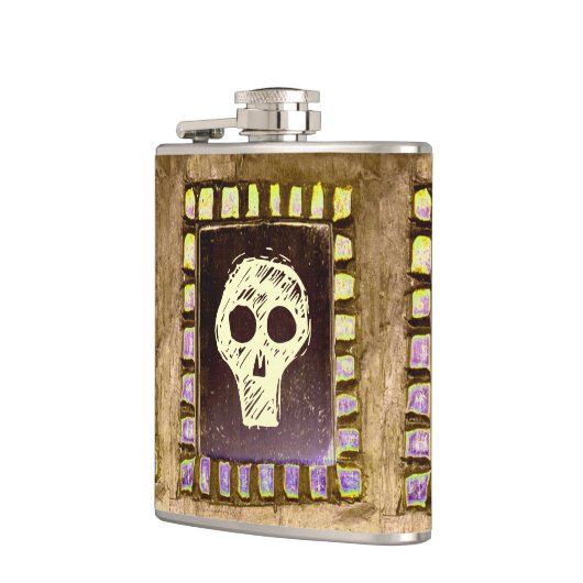 Hallow Skull Flachmann (Links)