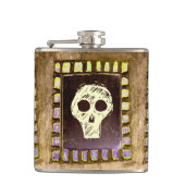 Hallow Skull Flachmann (Vorderseite)