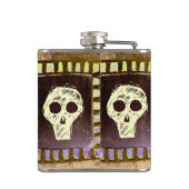 Hallow Skull Flachmann (Rückseite)