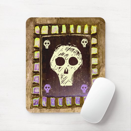 Hallow Skull Mousepad (Mit Mouse)