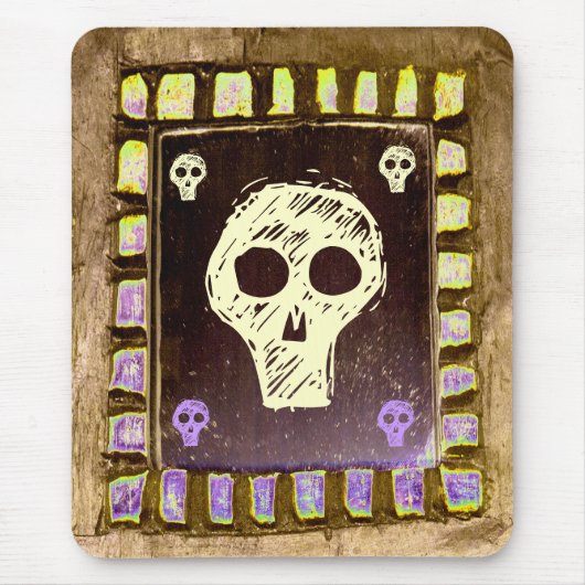 Hallow Skull Mousepad (Vorne)
