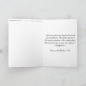 Hallowe’en Card "Durch die Hallen kriechen" Karte (Innenseite)