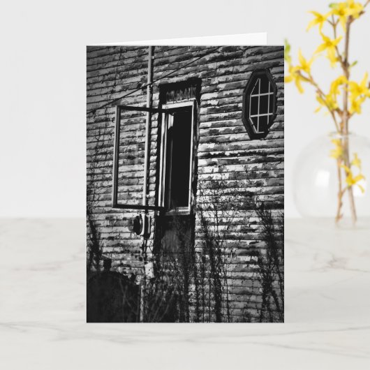 Hallowe’en card "Releasing the Soul" Karte (Gelbe Blume)