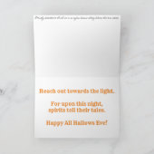 Hallowe’en Card "Stonewash" Karte (Innenseite)