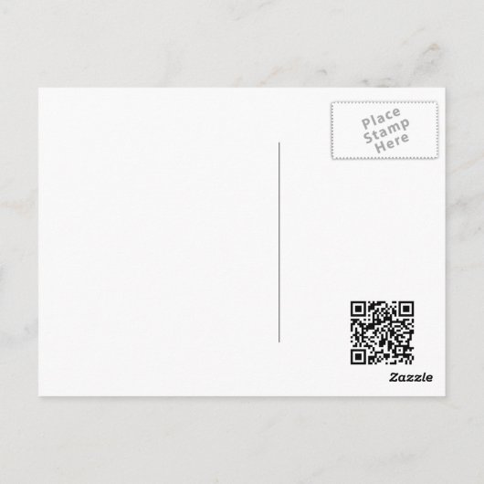 Hallowe’en Greetings Postkarte (Rückseite)