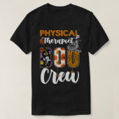 Hallowee des Physikaltherapeuten Boo Crew Ghost Th T-Shirt (Design vorne)