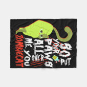 Halloween1 Fleecedecke (Vorderseite (Horizontal))